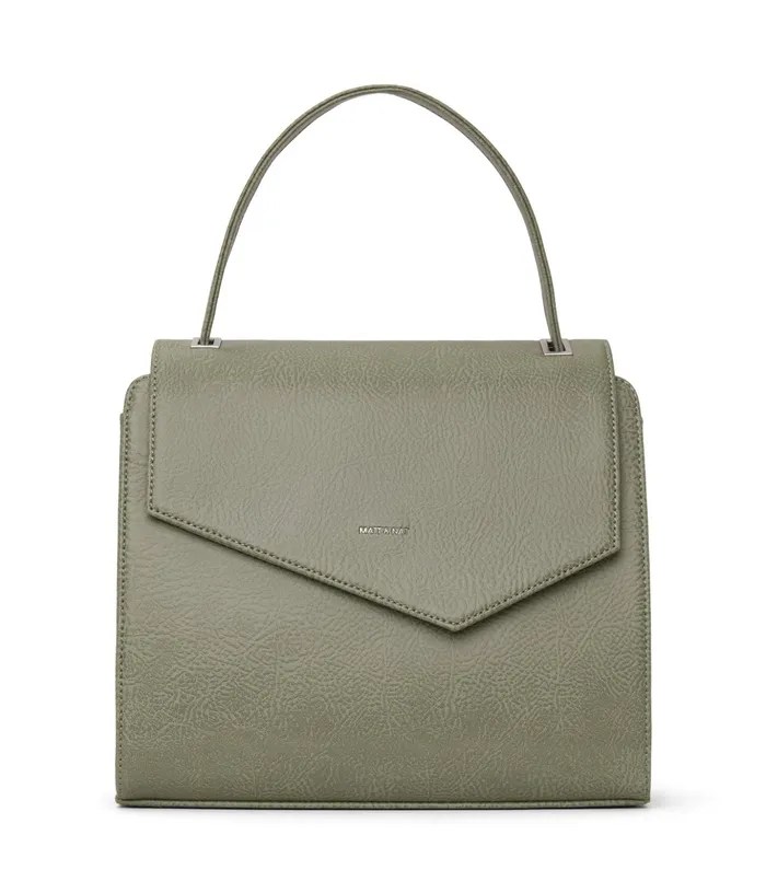 Women Minji Vegan Satchel 8211 Dwell Matcha Matt and Nat Satchels