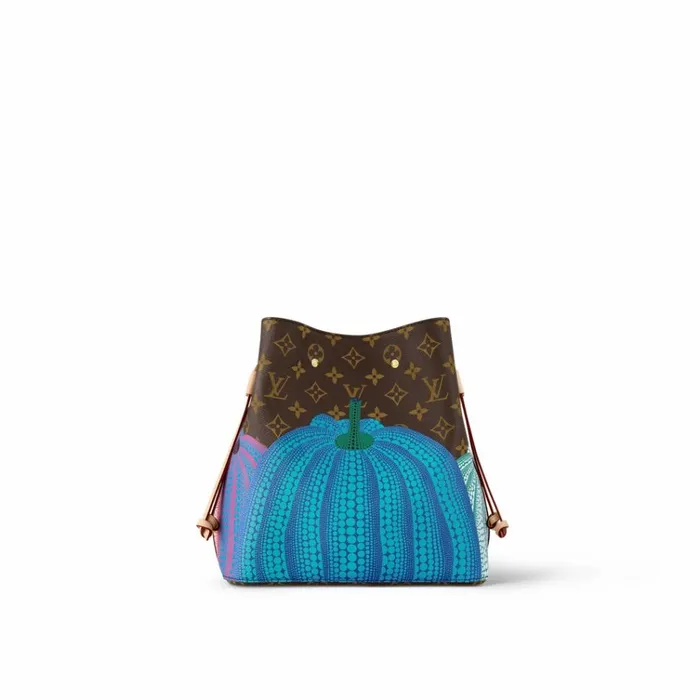 Women NeoNoe Bag Louis Vuitton Louis Vuitton M46473 LV X YK Pumpkin Prin Nono MM 8211 Louis Vuitton Handbag Store