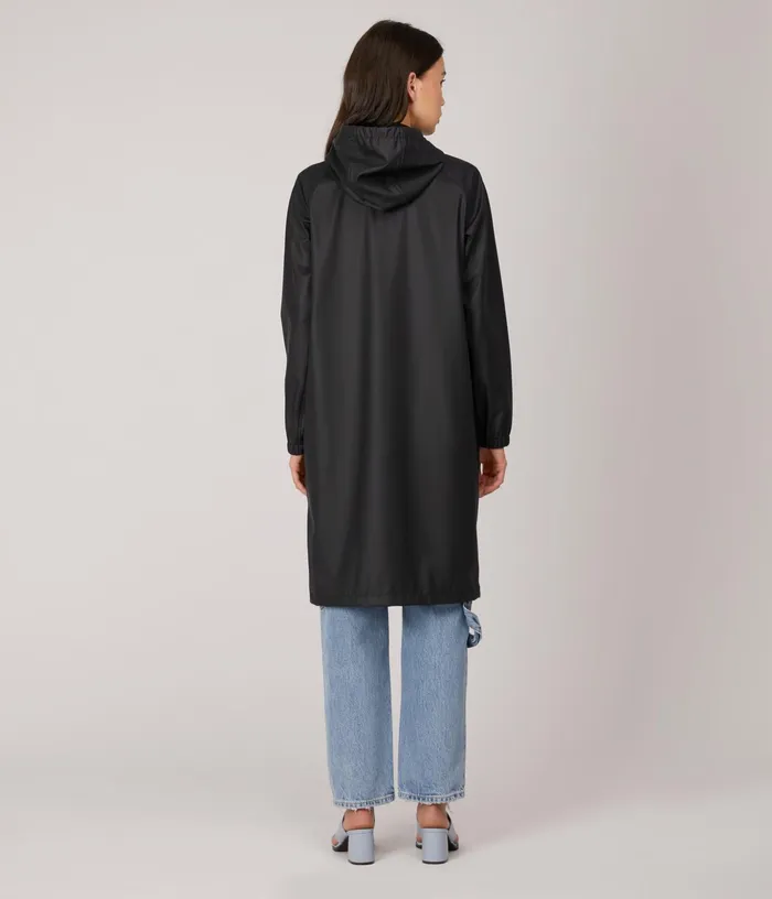 Women Noelle WomenS Rain Jacket Black Matt and Nat Raincoats
