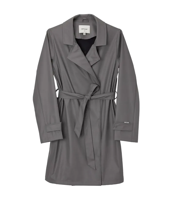 Women Nora WomenS Waterproof Trench Coat Storm Matt and Nat Trench Coats