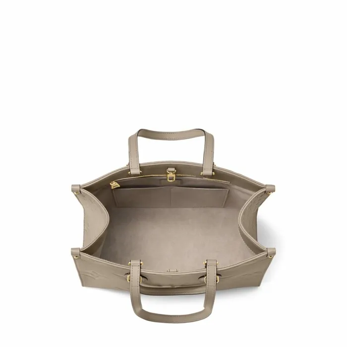 Women Onthego Bag Louis Vuitton Louis Vuitton OnTheGo MM M45607 Tourterelle Beige 8211 Louis Vuitton Handbag Store