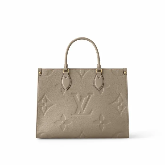 Women Onthego Bag Louis Vuitton Louis Vuitton OnTheGo MM M45607 Tourterelle Beige 8211 Louis Vuitton Handbag Store