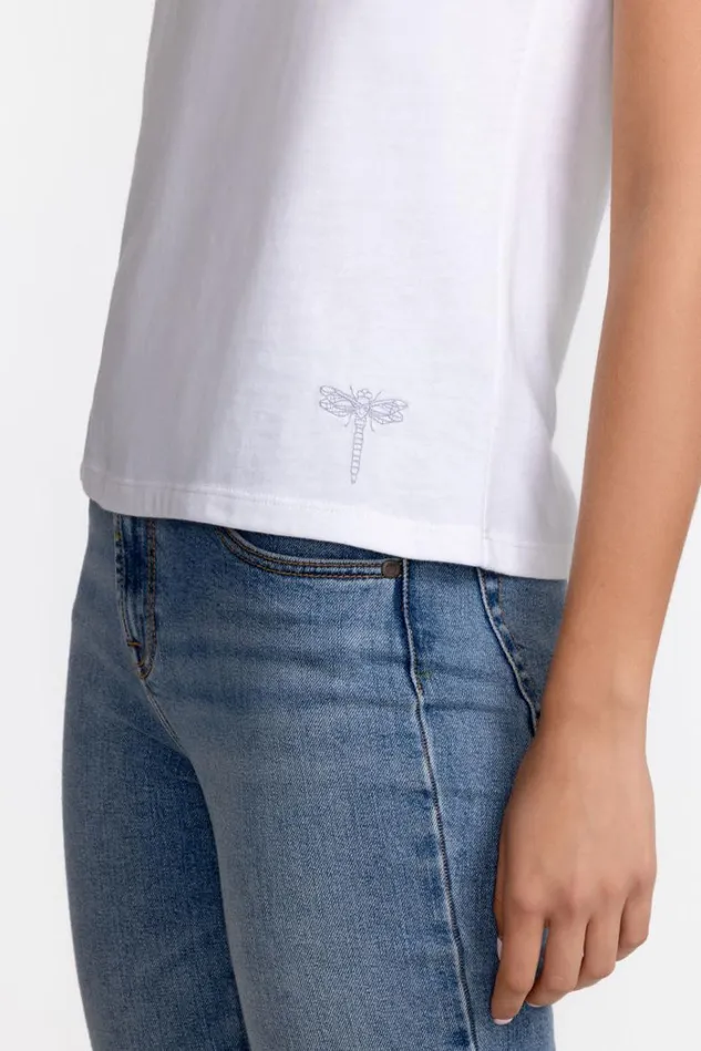 Women Organic Cotton Essential Tank Bright White Johnny Was Tops Women Organic Cotton Essential Tank Bright White Johnny Was Tops