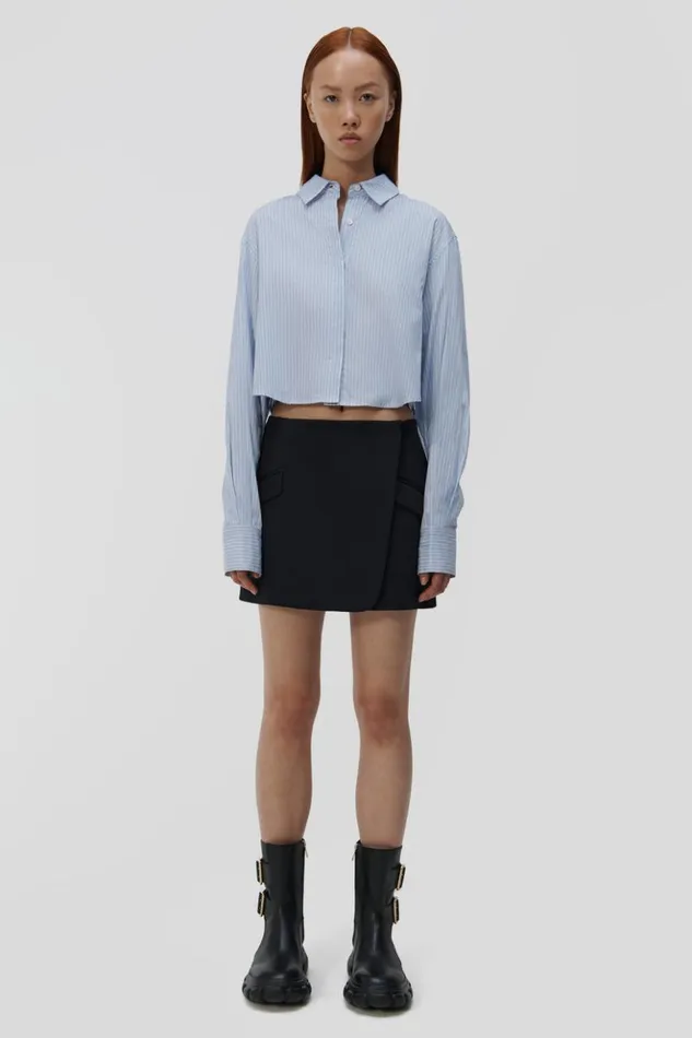Women Payton Skirt Black Jonathan Simkhai Pants and Bottoms
