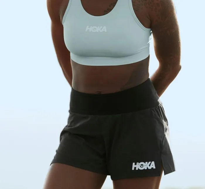 Women Performance Woven 4034 Short Black HOKA ONE ONE Bottoms