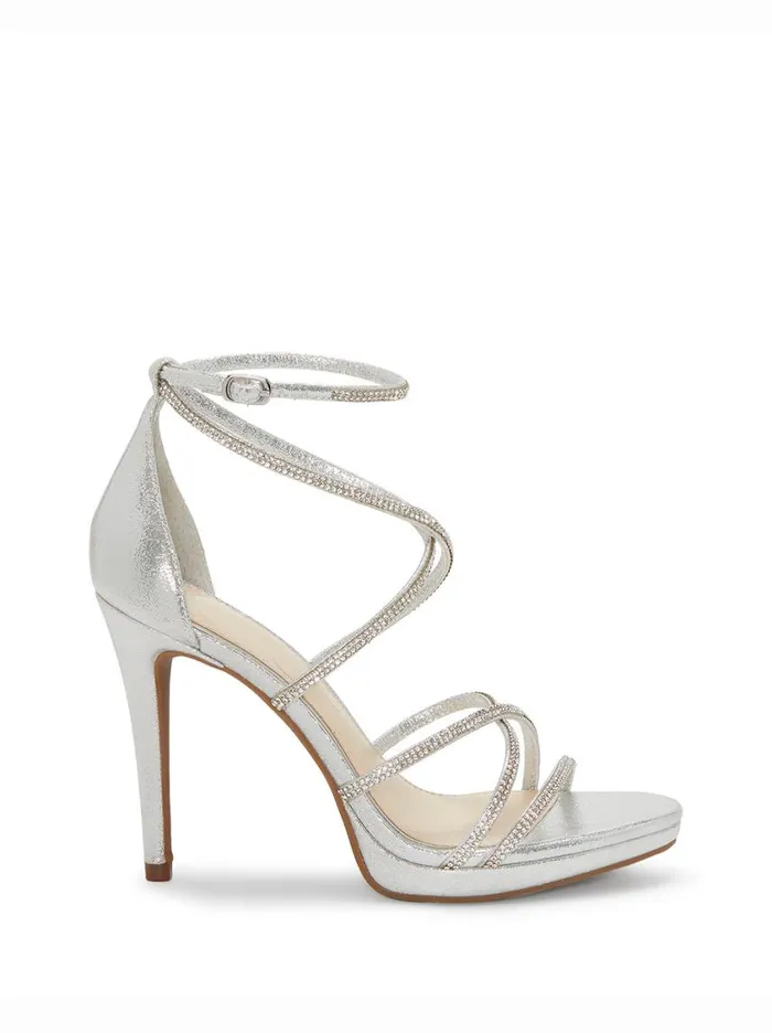 Women Platforms Jessica Simpson Jaeya High Heel In Platinum