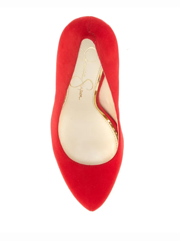 Women Platforms Jessica Simpson Parisah Platform Pump In Red Muse