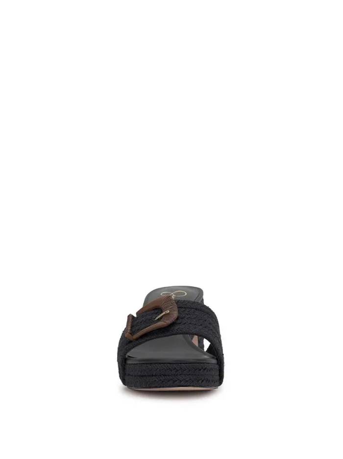 Women Platforms Jessica Simpson Peccio Buckle Platform In Black