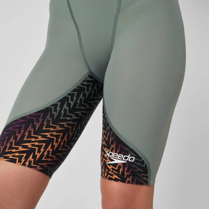 Women Racing Suits Speedo Women039s Fastskin LZR Ignite Kneeskin GreenBlack