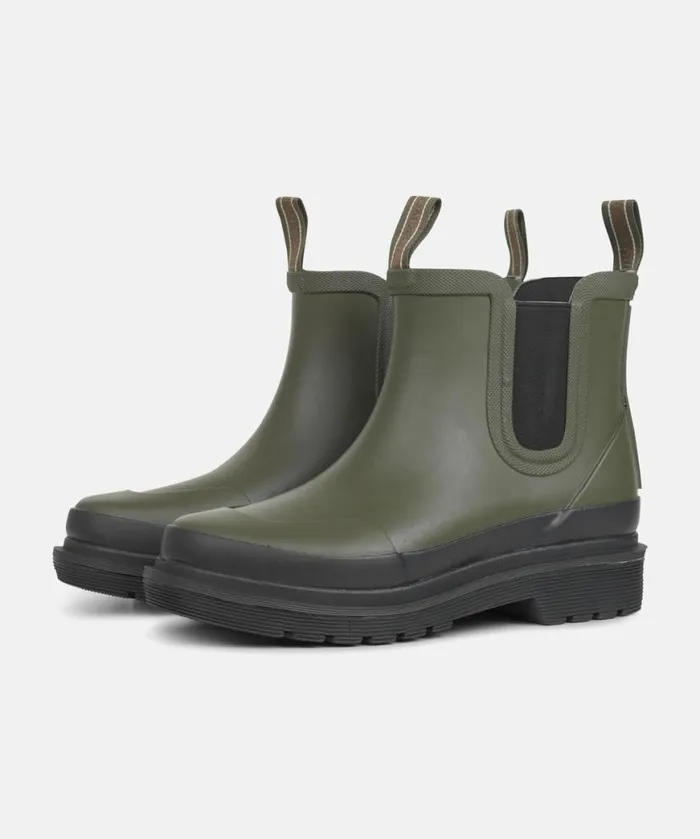 Women Rainboots Short Ilse Jacobsen Chelsea Rain 8211 Army
