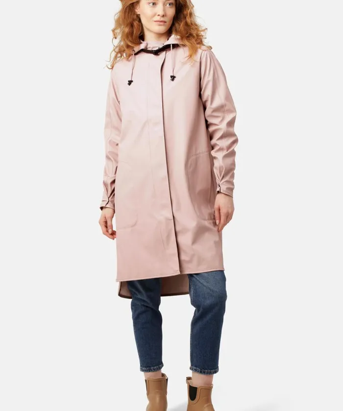 Women Raincoats Ilse Jacobsen Raincoat 8211 Adobe Rose