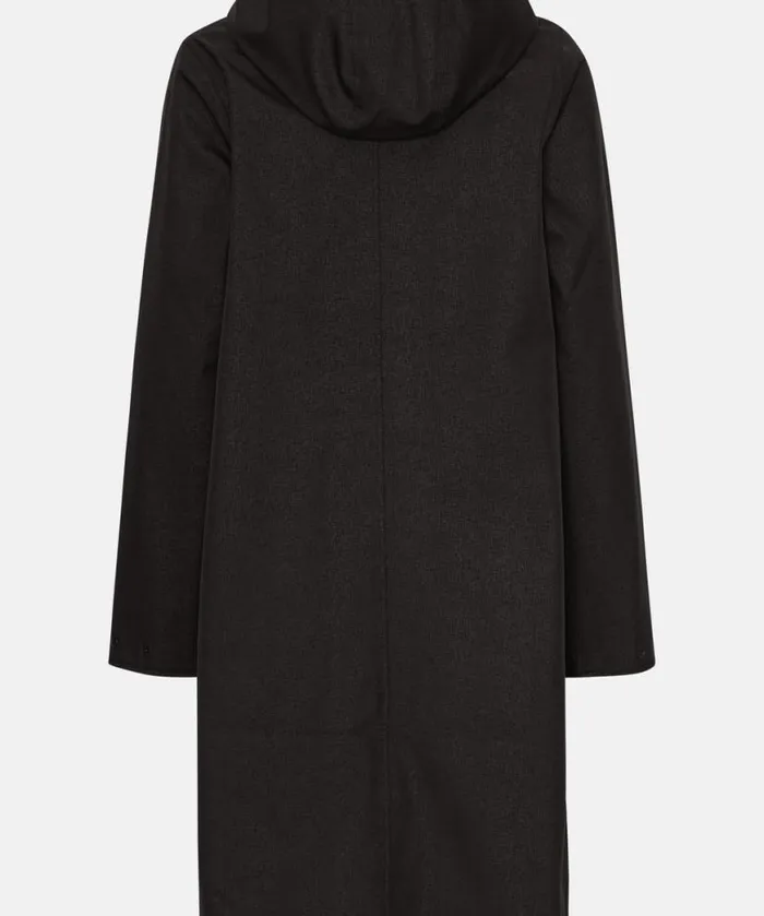 Women Raincoats Ilse Jacobsen Raincoat 8211 Black