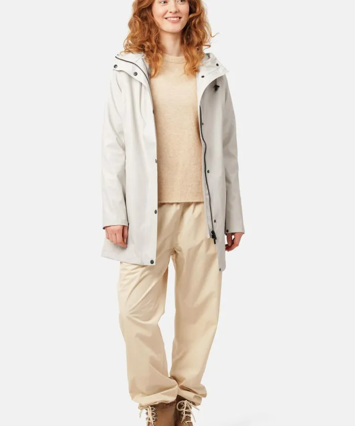 Women Raincoats Ilse Jacobsen Raincoat 8211 Milk Creme