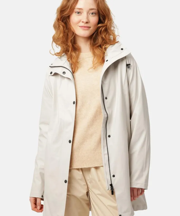 Women Raincoats Ilse Jacobsen Raincoat 8211 Milk Creme