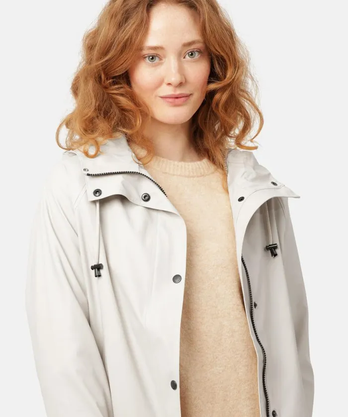 Women Raincoats Ilse Jacobsen Raincoat 8211 Milk Creme