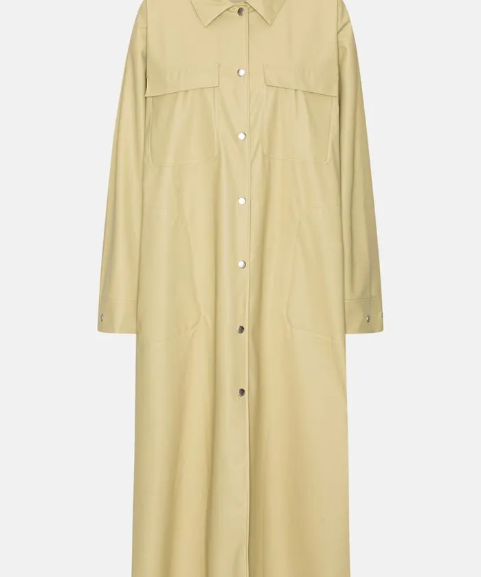 Women Raincoats Ilse Jacobsen Raincoat 8211 Olive Grass