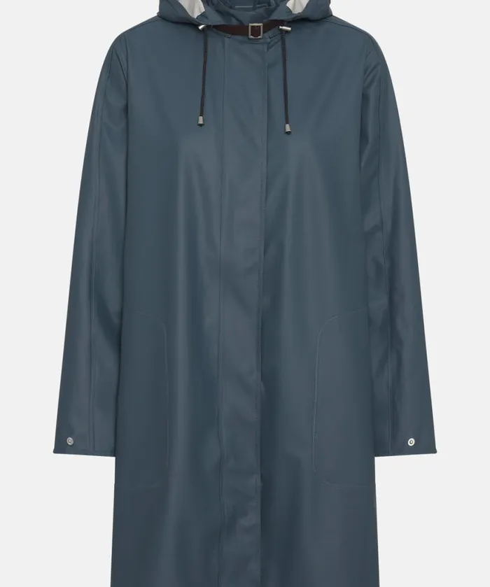 Women Raincoats Ilse Jacobsen Raincoat 8211 Orion Blue