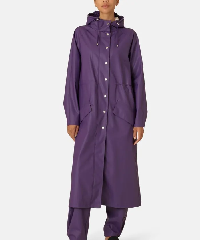 Women Raincoats Ilse Jacobsen Raincoat 8211 Purple Rain