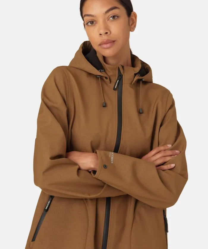 Women Raincoats Ilse Jacobsen Raincoat 8211 Walnut