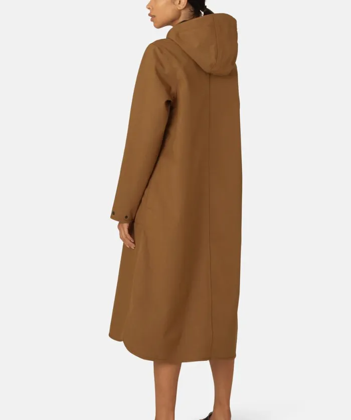 Women Raincoats Ilse Jacobsen Raincoat 8211 Walnut