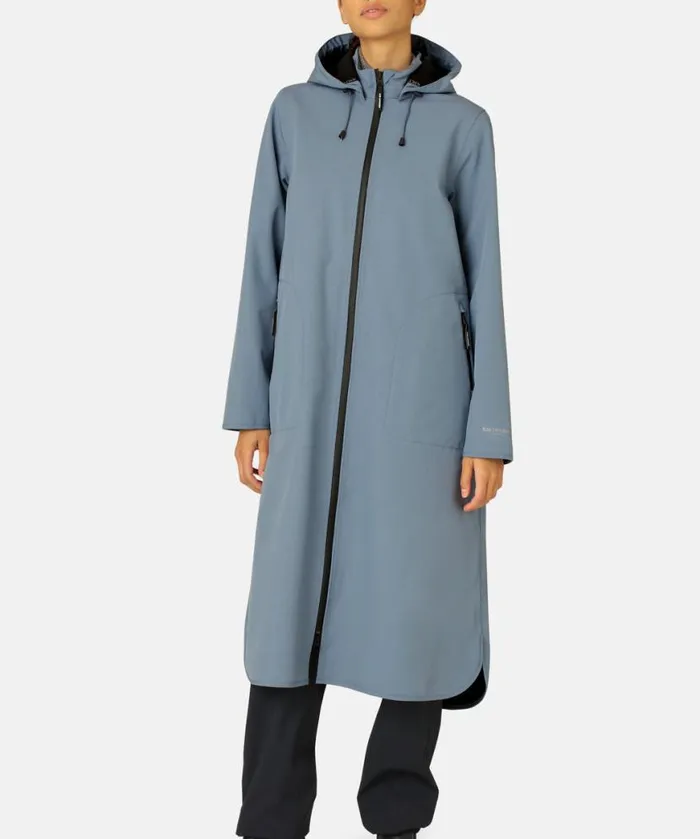 Women Raincoats Ilse Jacobsen Raincoat 8211 Winter Ocean