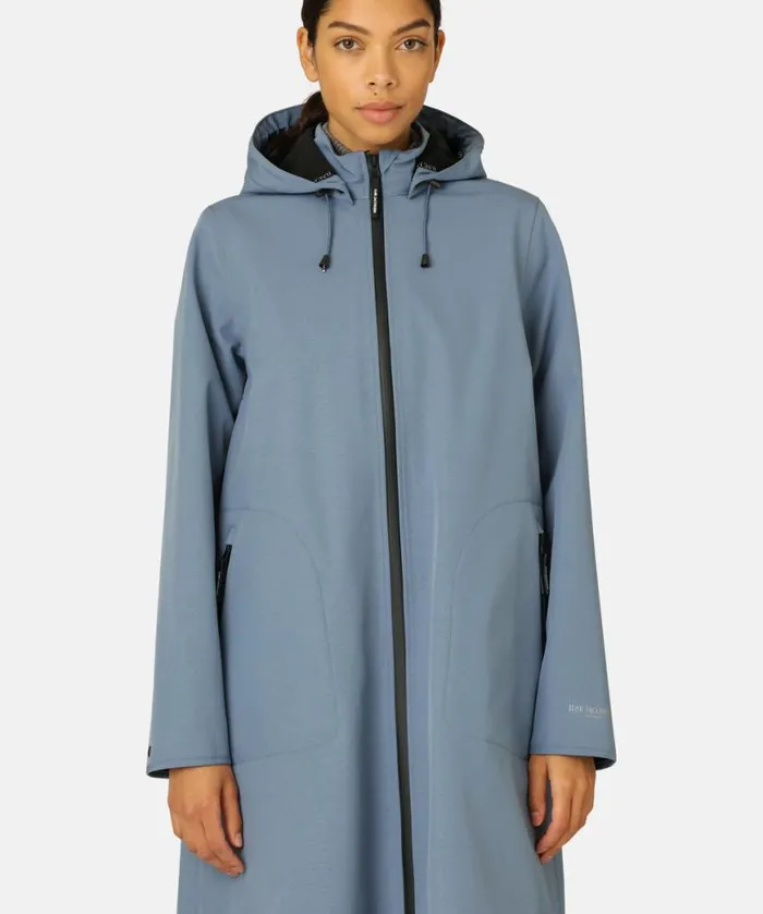 Women Raincoats Ilse Jacobsen Raincoat 8211 Winter Ocean