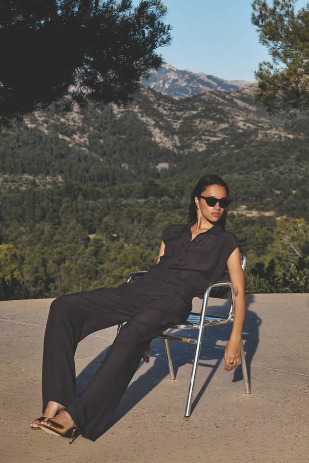 Women Robyn Viscose Pants Cafe Noir Bybar Trousers Women Robyn Viscose Pants Cafe Noir Bybar Trousers