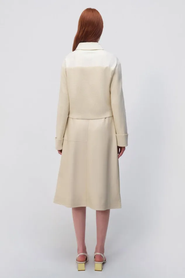 Women Rochelle Jacket Natural White Jonathan Simkhai Jackets and Coats