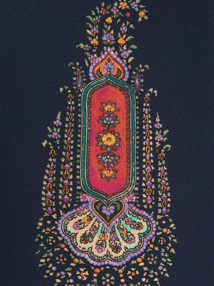 Women Sabl Dress With Medallions Etro Dresses
