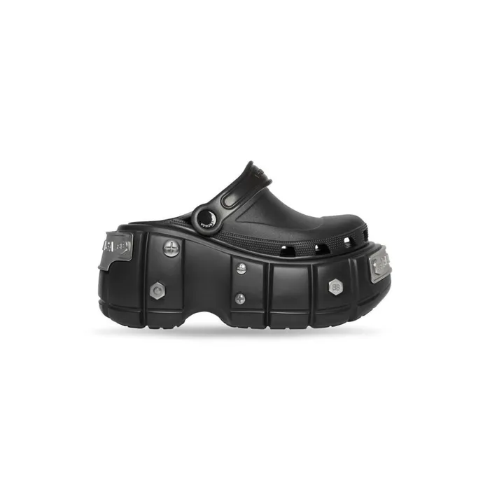 Women Sandals and Mules Balenciaga Hardcrocs Mule In Black