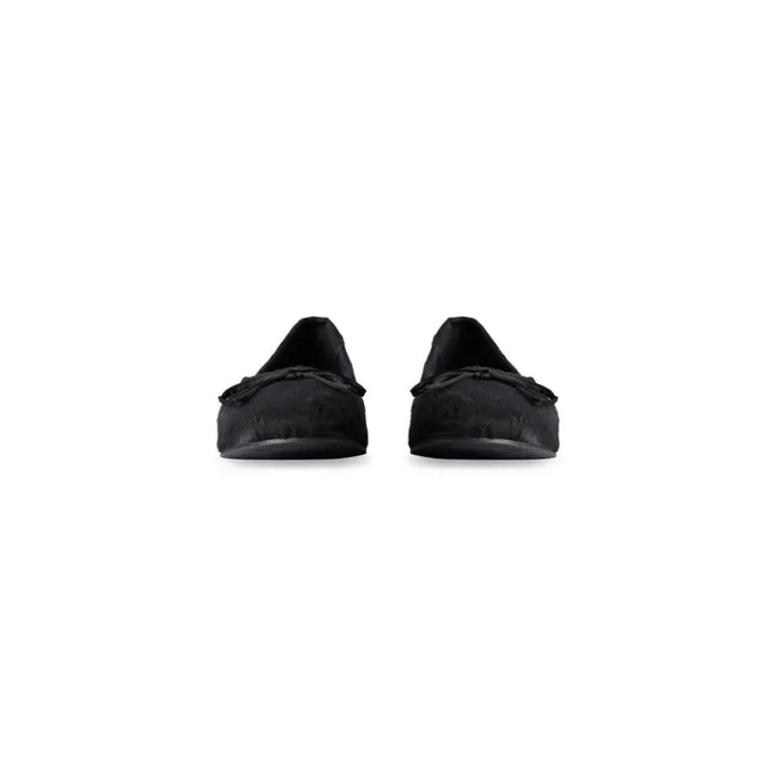 Women Sandals and Mules Balenciaga Leopold Ballerina In Black
