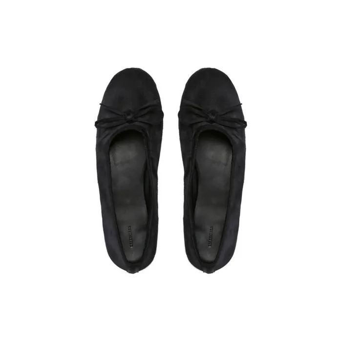 Women Sandals and Mules Balenciaga Leopold Ballerina In Black