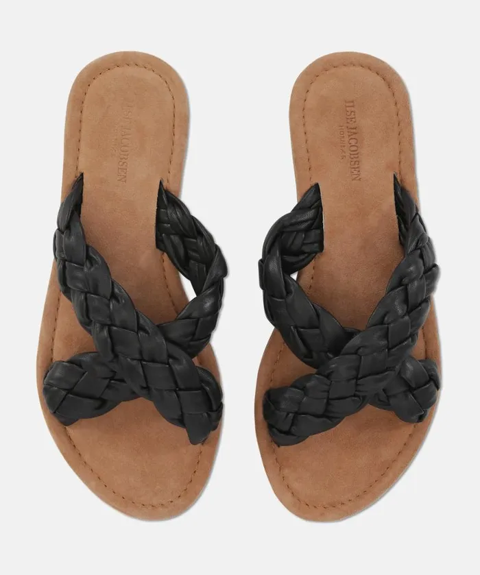 Women Sandals Ilse Jacobsen Leather Sandal 8211 Black Women Sandals Ilse Jacobsen Leather Sandal 8211 Black