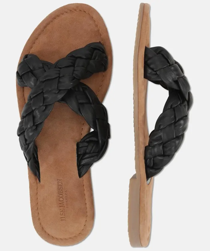 Women Sandals Ilse Jacobsen Leather Sandal 8211 Black Women Sandals Ilse Jacobsen Leather Sandal 8211 Black