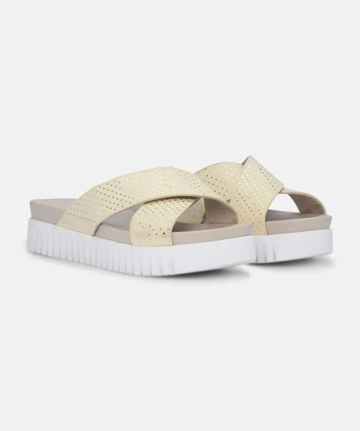 Women Sandals Ilse Jacobsen Sandals 8211 Flan Yellow