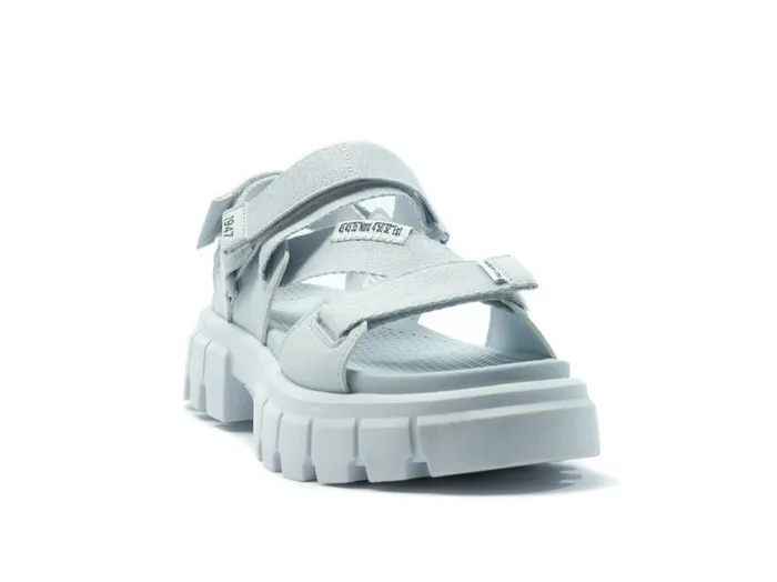 Women Sandals PALLADIUM REVOLT SANDAL MONO Blue Art Women Sandals PALLADIUM REVOLT SANDAL MONO Blue Art