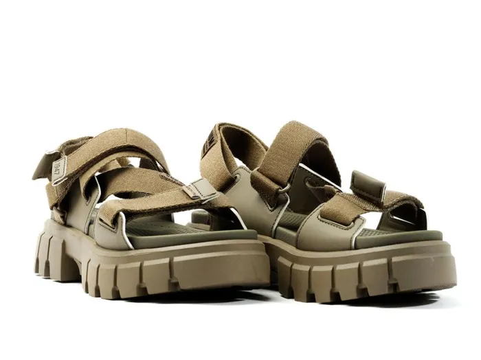 Women Sandals PALLADIUM REVOLT SANDAL MONO Dusky Green Women Sandals PALLADIUM REVOLT SANDAL MONO Dusky Green