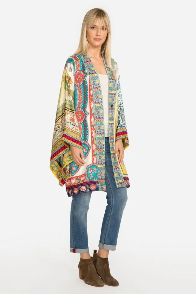 Women SHORT BIYA WONDER Multi Johnny Was Kimonos Women SHORT BIYA WONDER Multi Johnny Was Kimonos