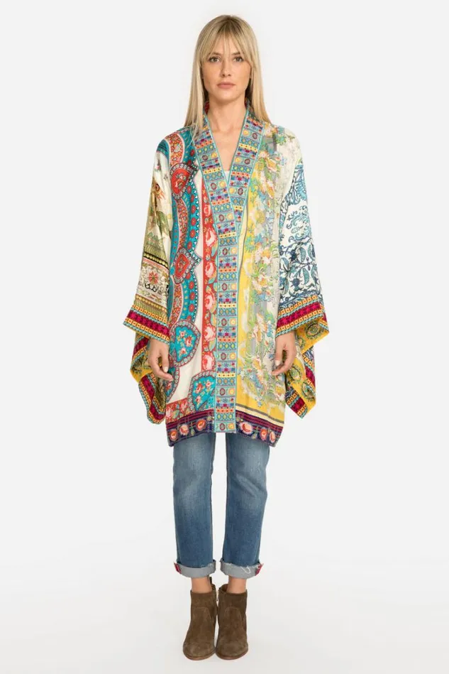 Women SHORT BIYA WONDER Multi Johnny Was Kimonos Women SHORT BIYA WONDER Multi Johnny Was Kimonos