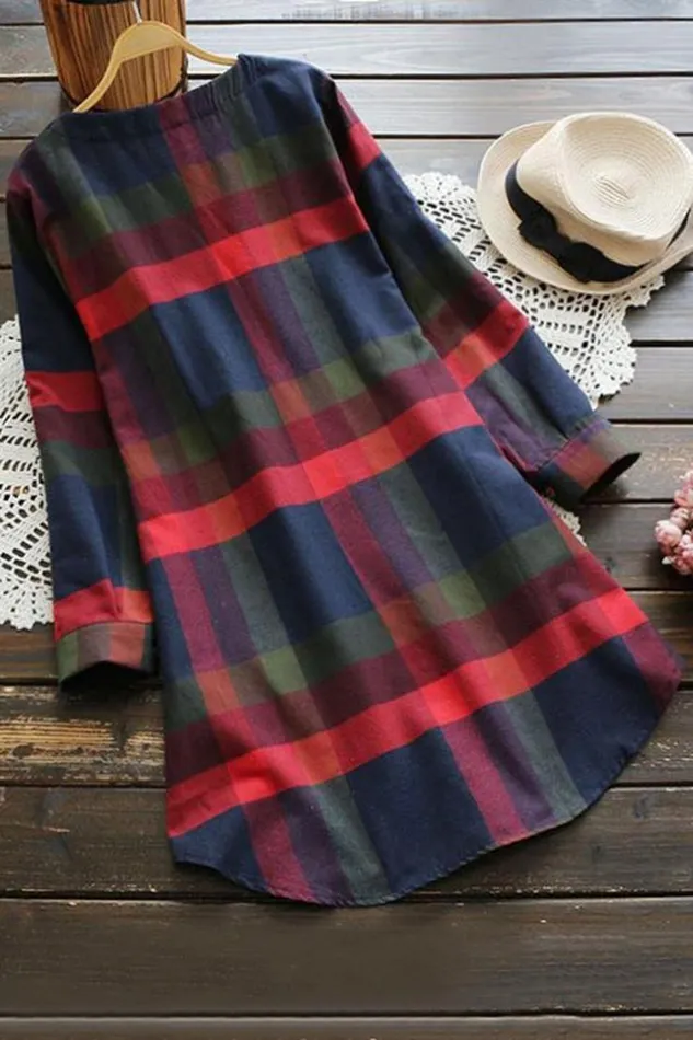 Women Short Dresses Cupshe Lady Leisure Plaid Dress Multicolor
