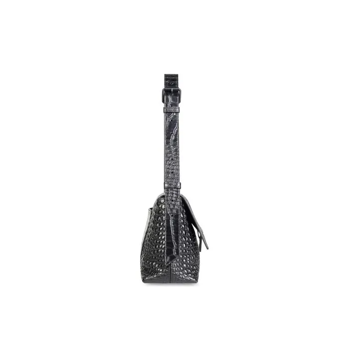 Women Shoulder Bags Balenciaga Downtown Small Shoulder Bag In Black