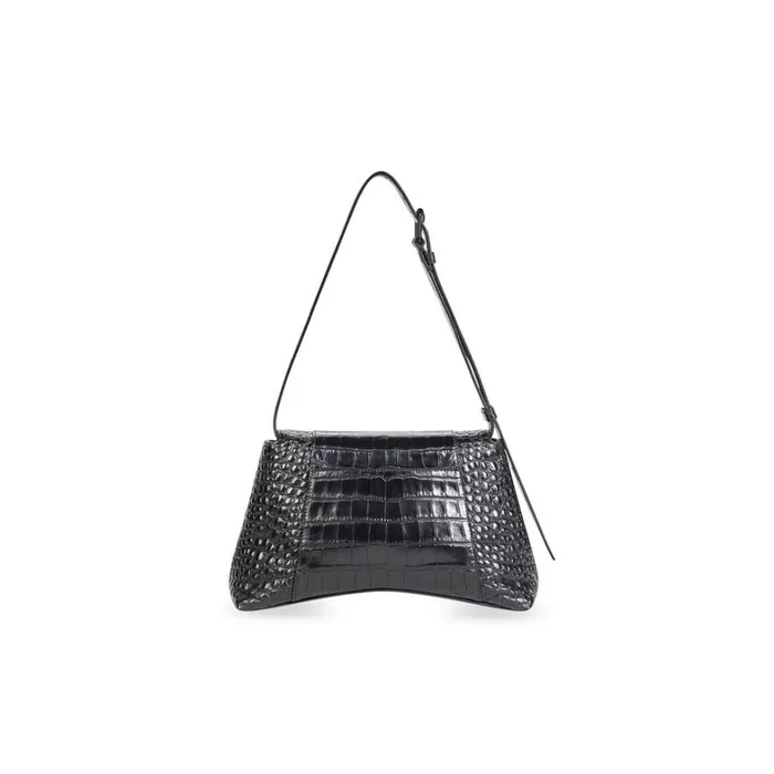 Women Shoulder Bags Balenciaga Downtown Small Shoulder Bag In Black