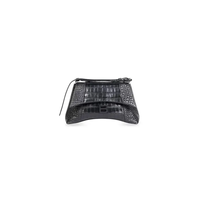 Women Shoulder Bags Balenciaga Downtown Small Shoulder Bag In Black