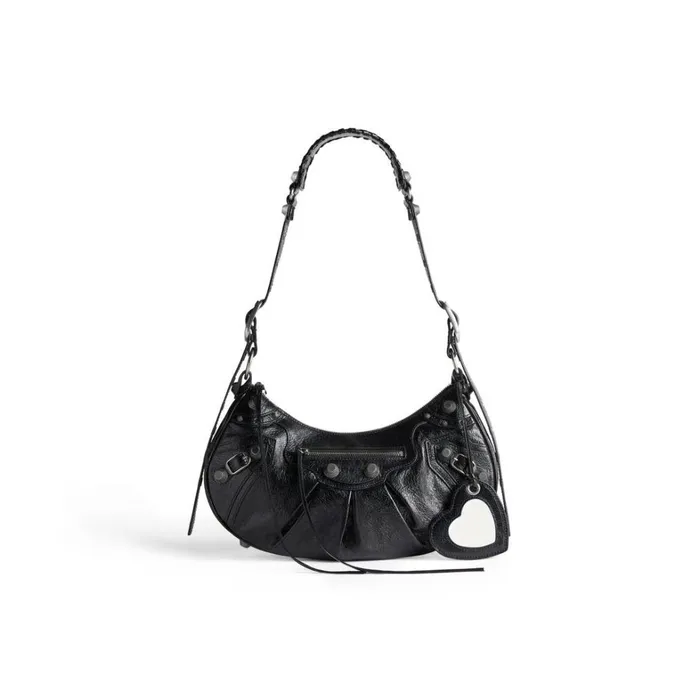 Women Shoulder Bags Balenciaga Le Cagole Small Shoulder Bag In Black