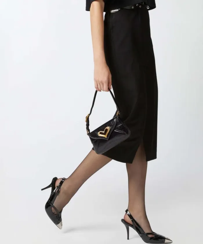 Women Shoulder Bags Pinko Vintage Leather 520 Baby Shoulder Bag Blackantique Gold Women Shoulder Bags Pinko Vintage Leather 520 Baby Shoulder Bag Blackantique Gold
