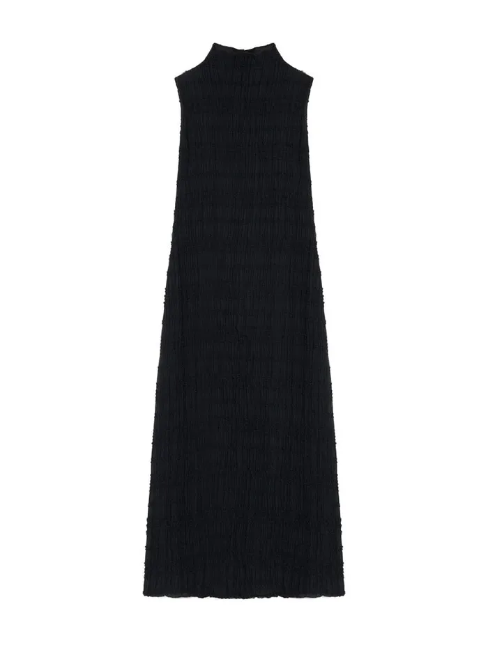 Women Sister Jane Dresses Ghospell Bridget Ruched Midi Dress Ink Black