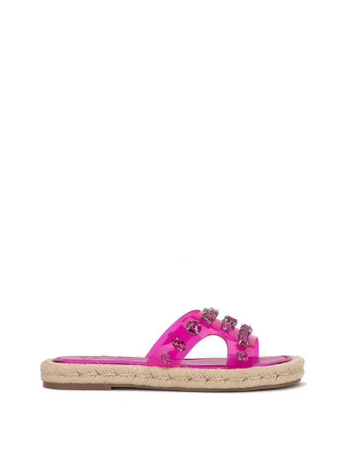 Women Slides and Mules Jessica Simpson Jinka Espadrille Sandal In Pink