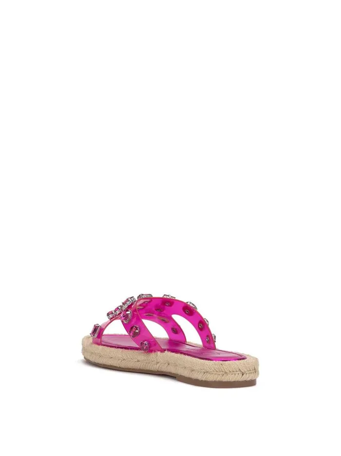 Women Slides and Mules Jessica Simpson Jinka Espadrille Sandal In Pink