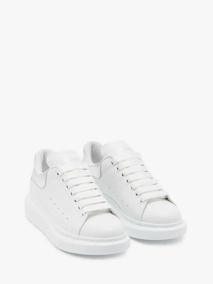 Women Sneakers Alexander McQueen Oversized Sneaker Whitesilver