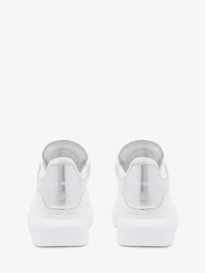 Women Sneakers Alexander McQueen Oversized Sneaker Whitesilver